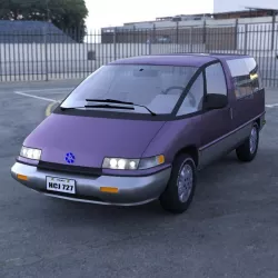 Family Minivan for DAZ Studio 3D model