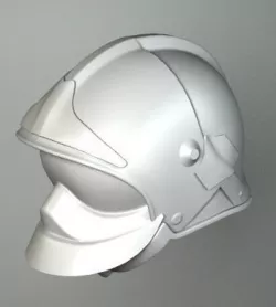 FIREFIGHTER HELMET 3D model
