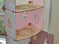 Flat pack dolls castle