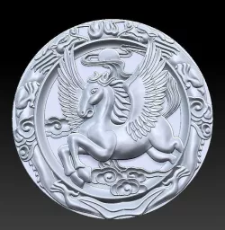 flying horse 3D model