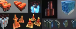 FPS TPS props Low-poly  3D model