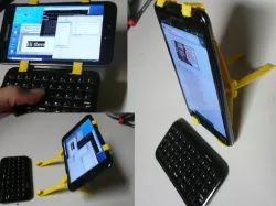 Galaxy Note keyboard holder and stand