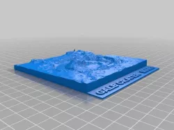 Gale Crater, Mounted