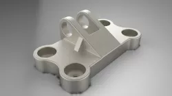 GE jet engine bracket
