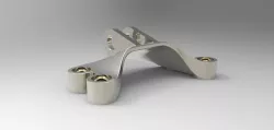 GE jet engine bracket