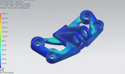 GE jet engine bracket v.44441