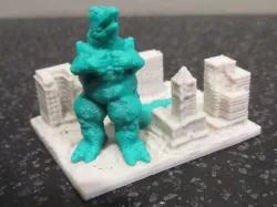 Giant Lizard Attacks City!