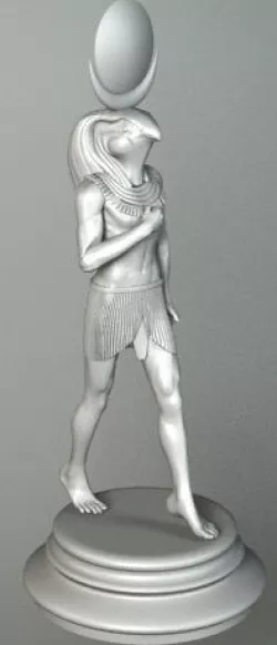 God RA 3D model