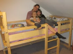 Hannah's bed