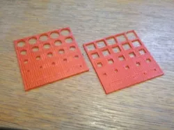 Hole calibration print