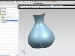 How to create a multiple patch through points surface
