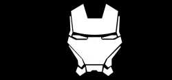 iron man head/emblem