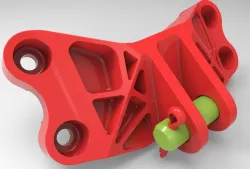 Jet engine bracket_third solution