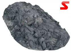 Lava Rock scan 16K Low-poly  3D model