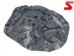 Lava Rock scan  Low-poly  3D model