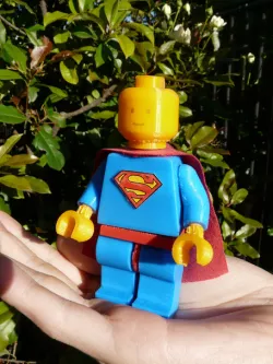 Lego Superman {3D Printed}