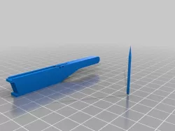 mini crossbow stock and bolt(with trigger that might work)