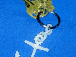 Mini Maker Faire Rhode Island Keychain