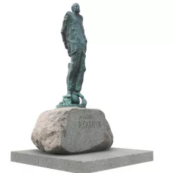 Monument to academician Sakharov 3D model