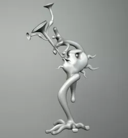 MUSIC 3D model
