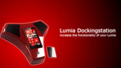 Nokia Lumia 820 wireless charging and WLAN station