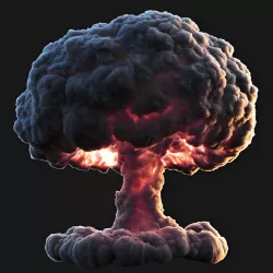 Nuclear Explosion 3D model