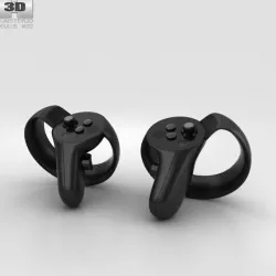Oculus Touch 3D model