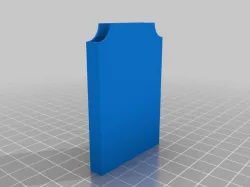 Parametric Cell Phone Battery holder.