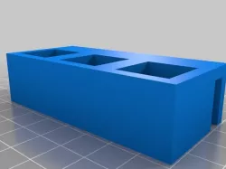Parametric Tool Holder for Ultimaker/Makerbot/Lasercut frames.