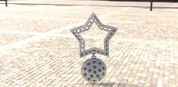Pendent star