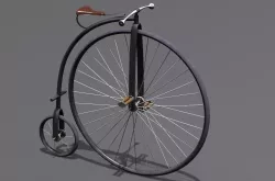 Penny Farthing Bicycle 3D model