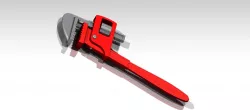 Pipe wrench (thesourcecad.com)