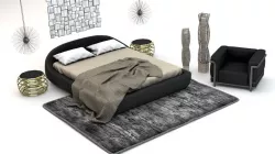 Polaris Bedroom B147 3D model