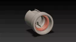 PORCELAIN SOCKET BULB E27