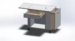 POS mobile Cart