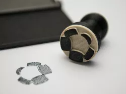 Printable stamp for hackerspace Labitat