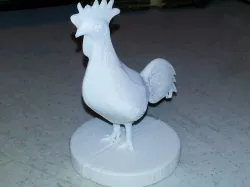 Proud Rooster Sliced to Print