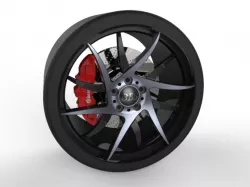 Racing wheel