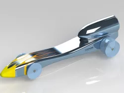 Rail Toy Car