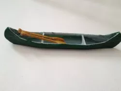 Realistic Model Canoe