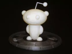 Reddit Alien - Two Part Easy Print
