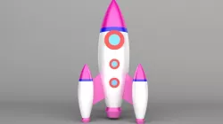 Rocket 3d Model 3D model