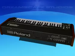 Roland Jupiter 4 Synthesizer 3D model