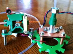Screw-On Hot End Bowden Clamp