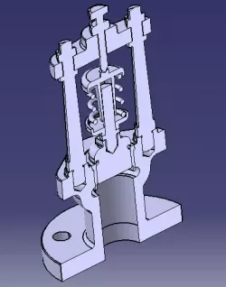 Sigurnosni ventil s oprugom (Safety valve with spring)