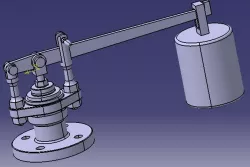 Sigurnosni ventil sa tegom (Safety valve with a weight)