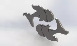 Simbolo do signo de peixes