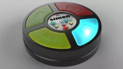 Simon memory game toy