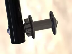Single sided hubs. Single side fork. Bicycle fork