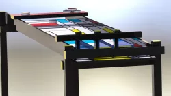 Sjoelbak (Table shuffleboard) in "The Style"